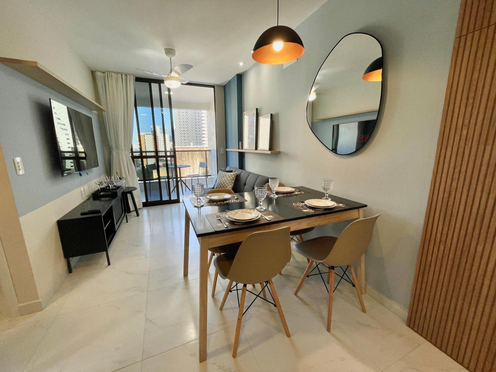 802 · Jsmart Novo, 2 Suítes, Wi-fi 600 Mb, By Casacris Apartamento Fortaleza (Ceara)